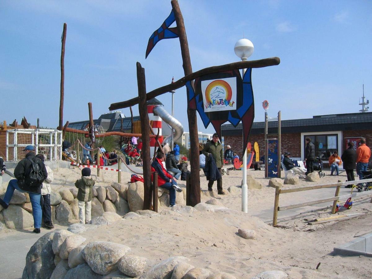 Einzimmerappartement für zwei Personen Westerland Exterior foto