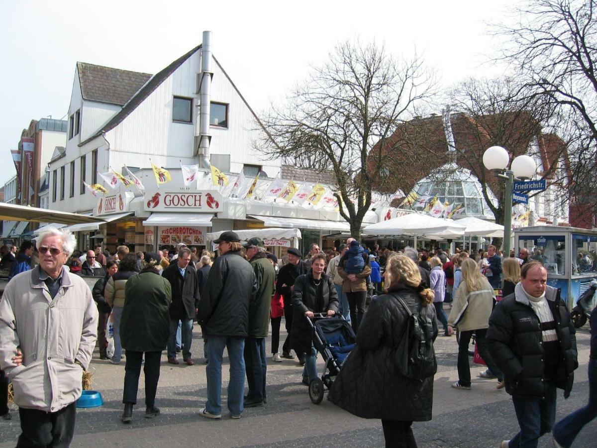 Einzimmerappartement für zwei Personen Westerland Exterior foto